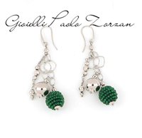 Boucles d'oreilles Lorenzo Ungari Femme in Acier UNG02GRE - UNG02GRE